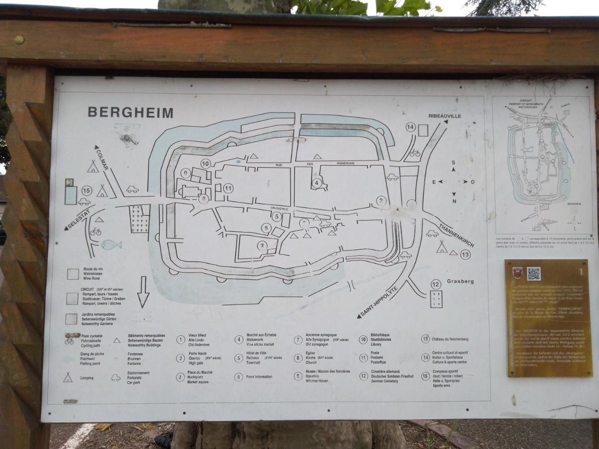 Апартаменты Bergheim Piscine Экстерьер фото
